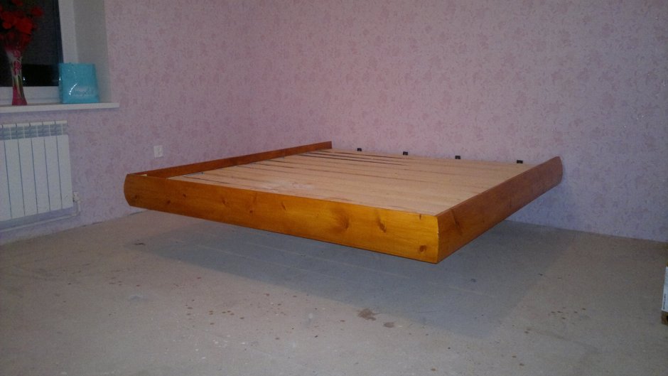 Крепеж для парящей кровати