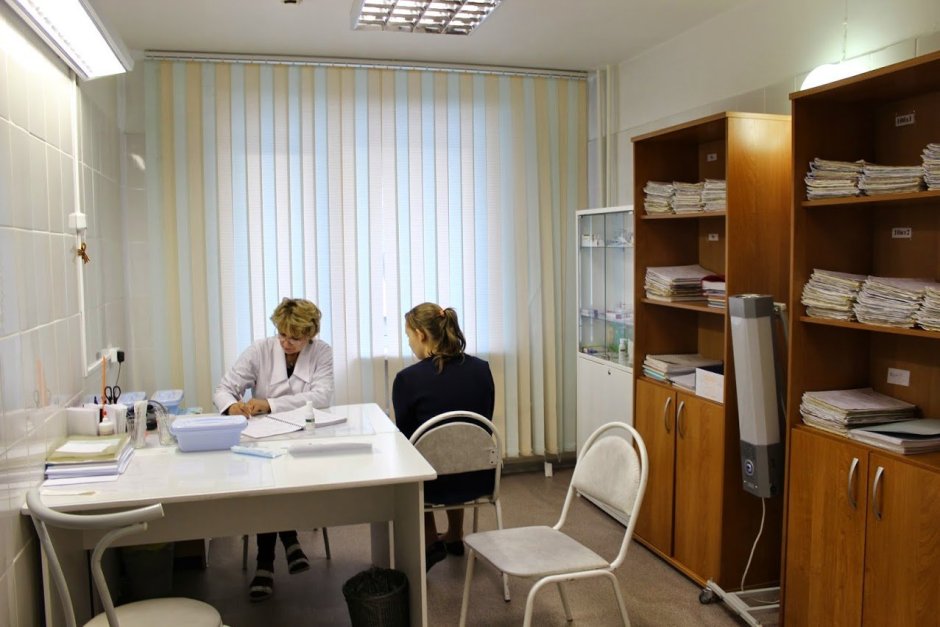Кабинет врача терапевта в поликлинике
