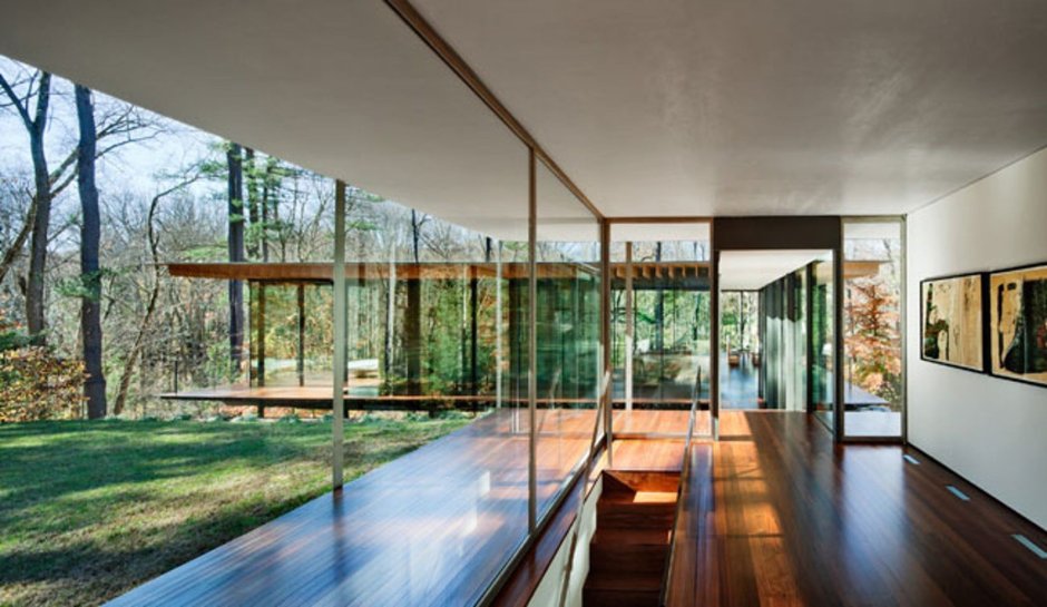 Kengo Kuma Glass Wood House