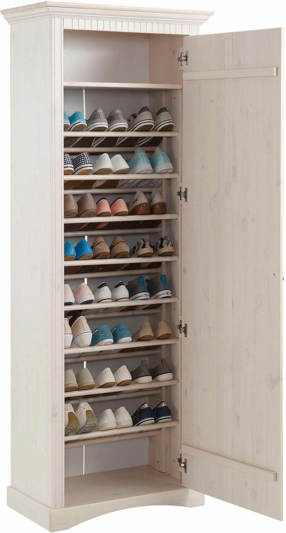 Шкаф обувница в прихожую узкие высокие