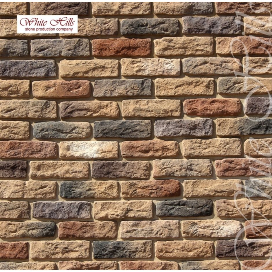Декоративный кирпич White Hills Брюгге БРИК 319-40