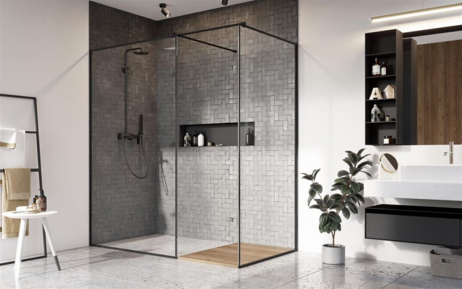 Душевая перегородка Radaway modo New II Black