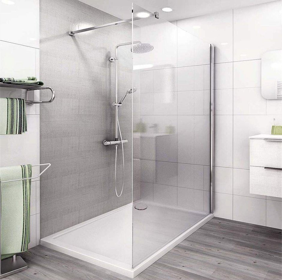Душевая перегородка WELTWASSER ww400 walk-in 90b