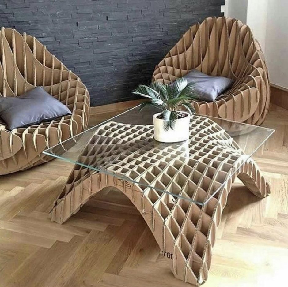 Мебель из картона