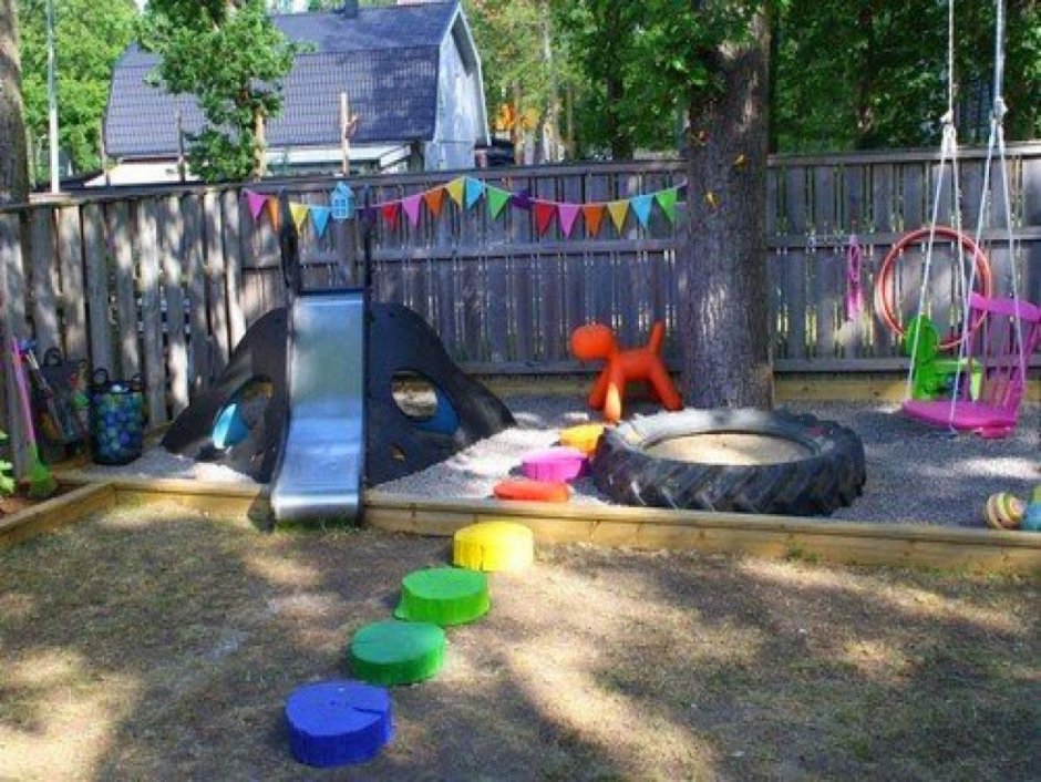 Развлечения для детей во дворе