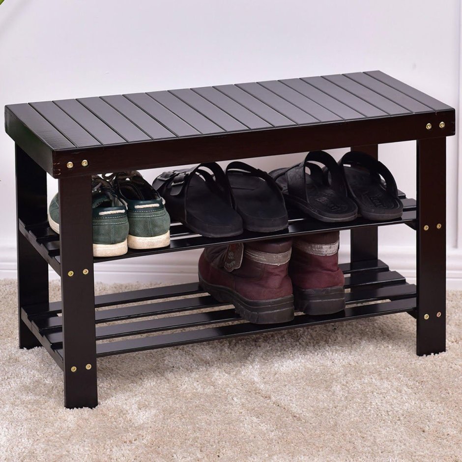 Entryway Shoe Rack Bench