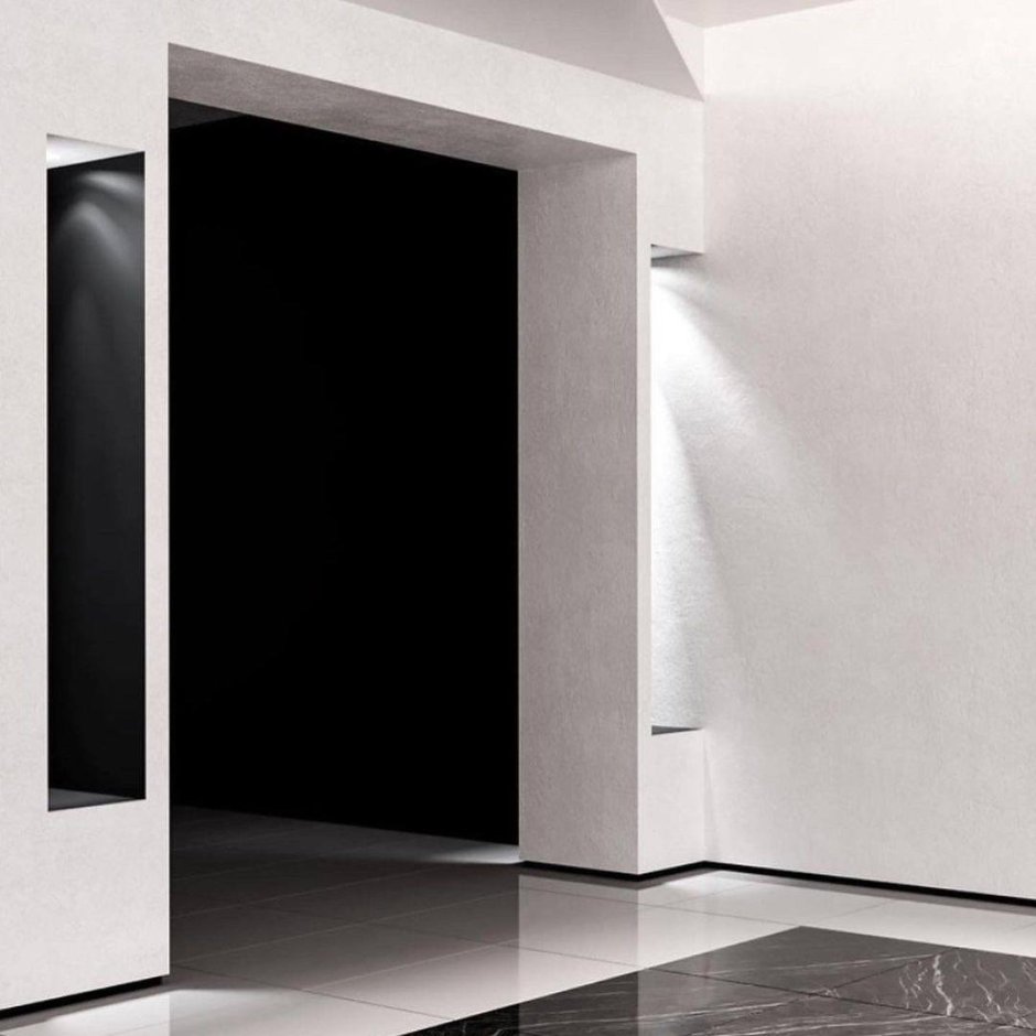 Теневой плинтус и двери скрытого монтажа