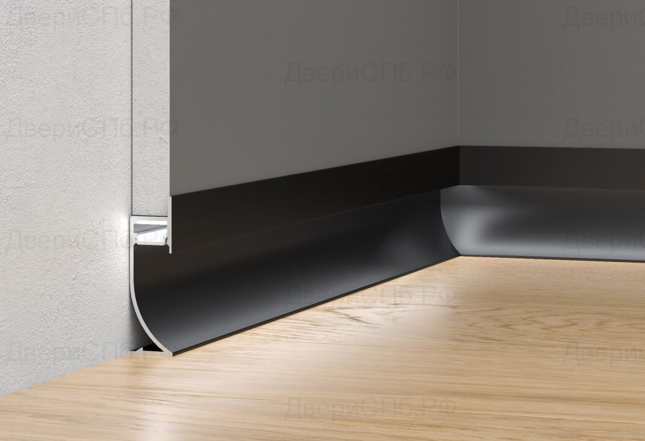 Алюминиевый плинтус Профильдорс