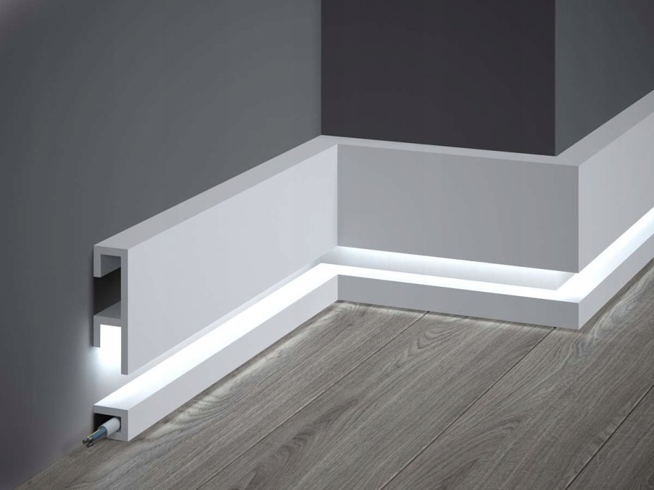 Плинтус 10 см дюрополимер Орак