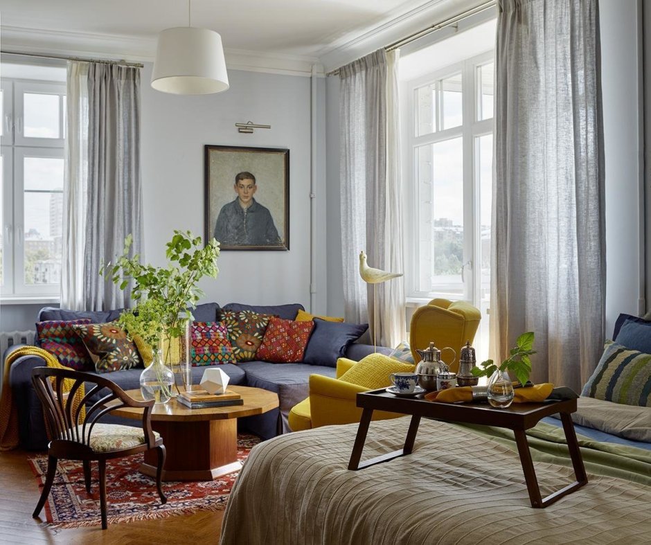 Старомосковский стиль в интерьере квартиры