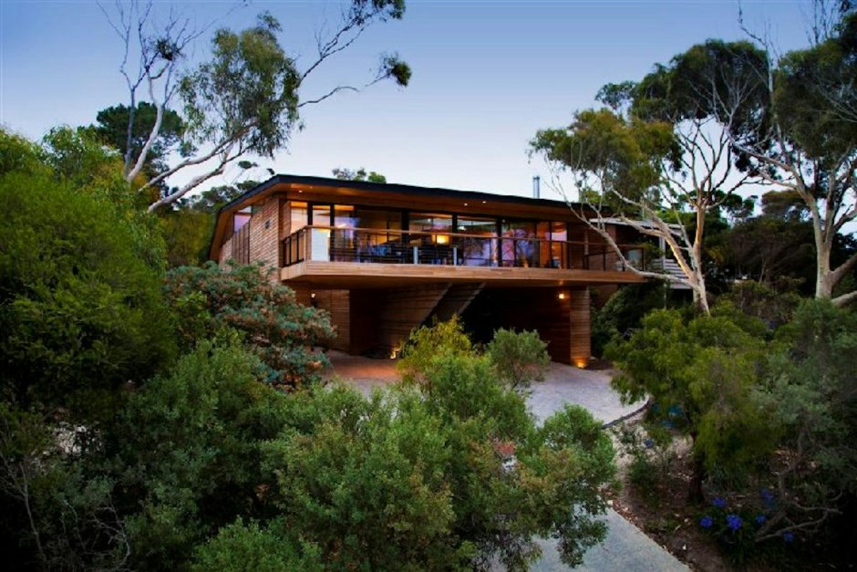 Дом на берегу моря в Австралии