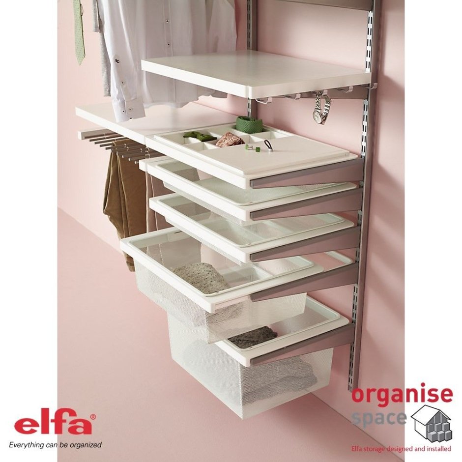 Elfa полки Decor