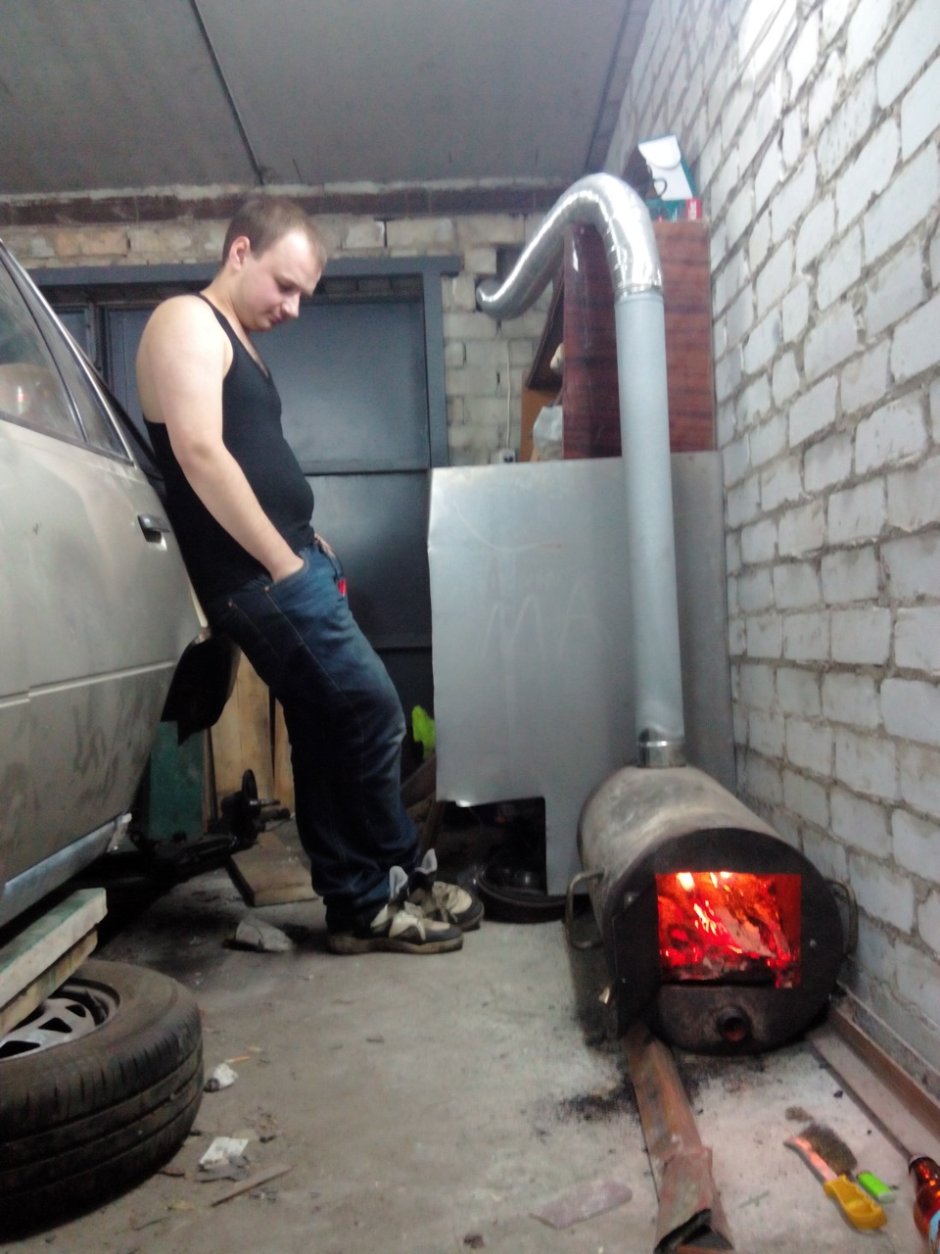 Печка в гараж