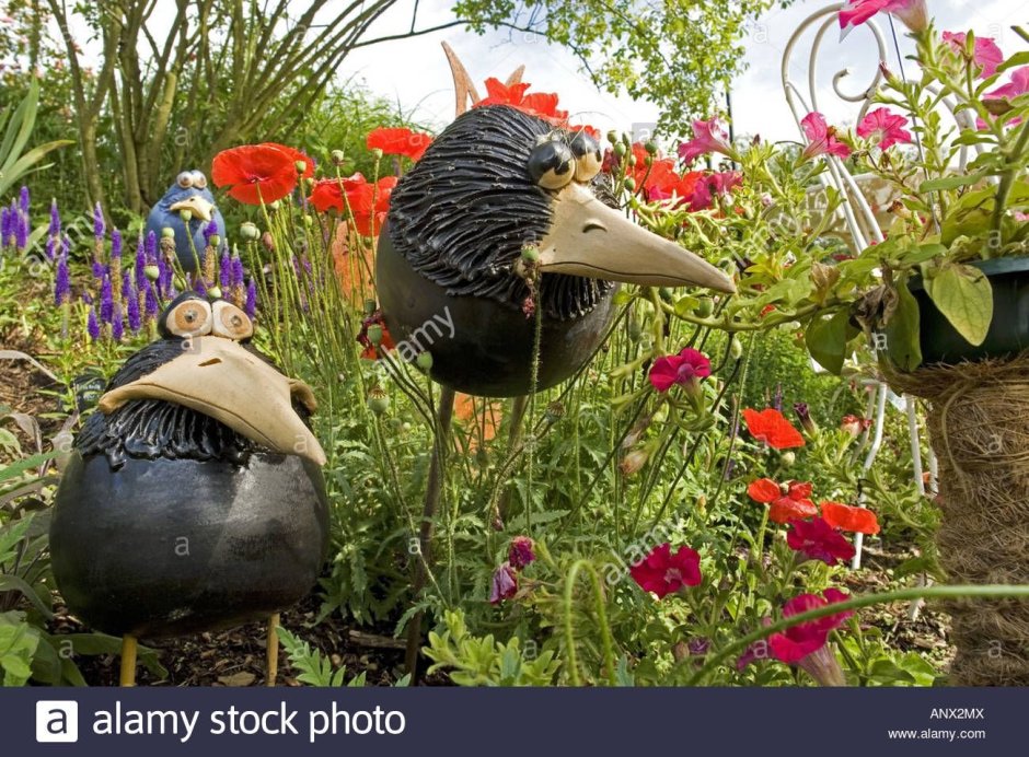 Птицы садовый декор для сада