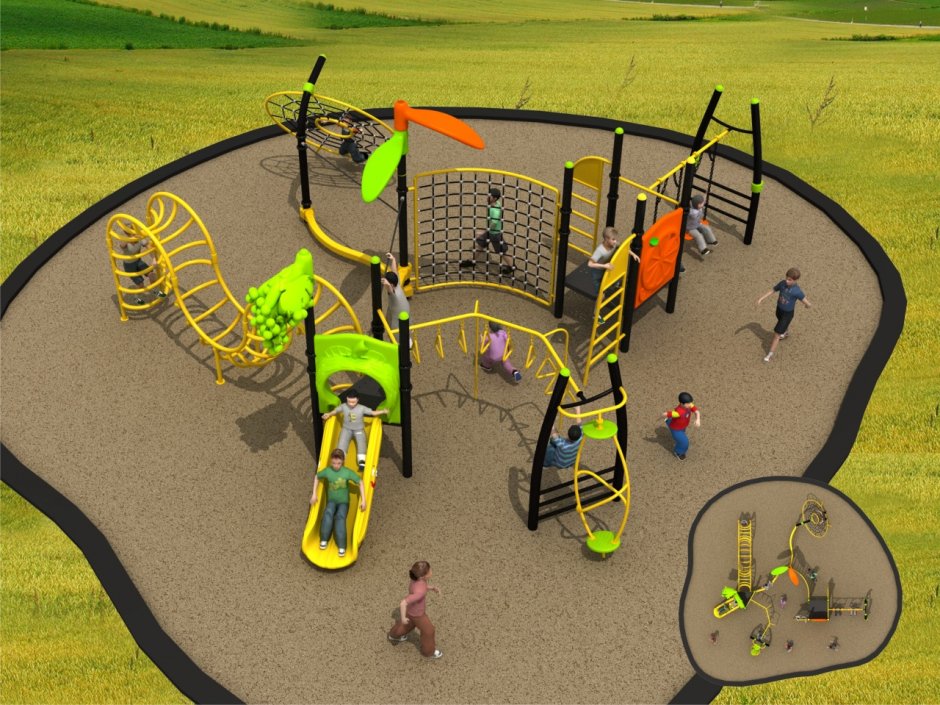 Детская площадка для подростков