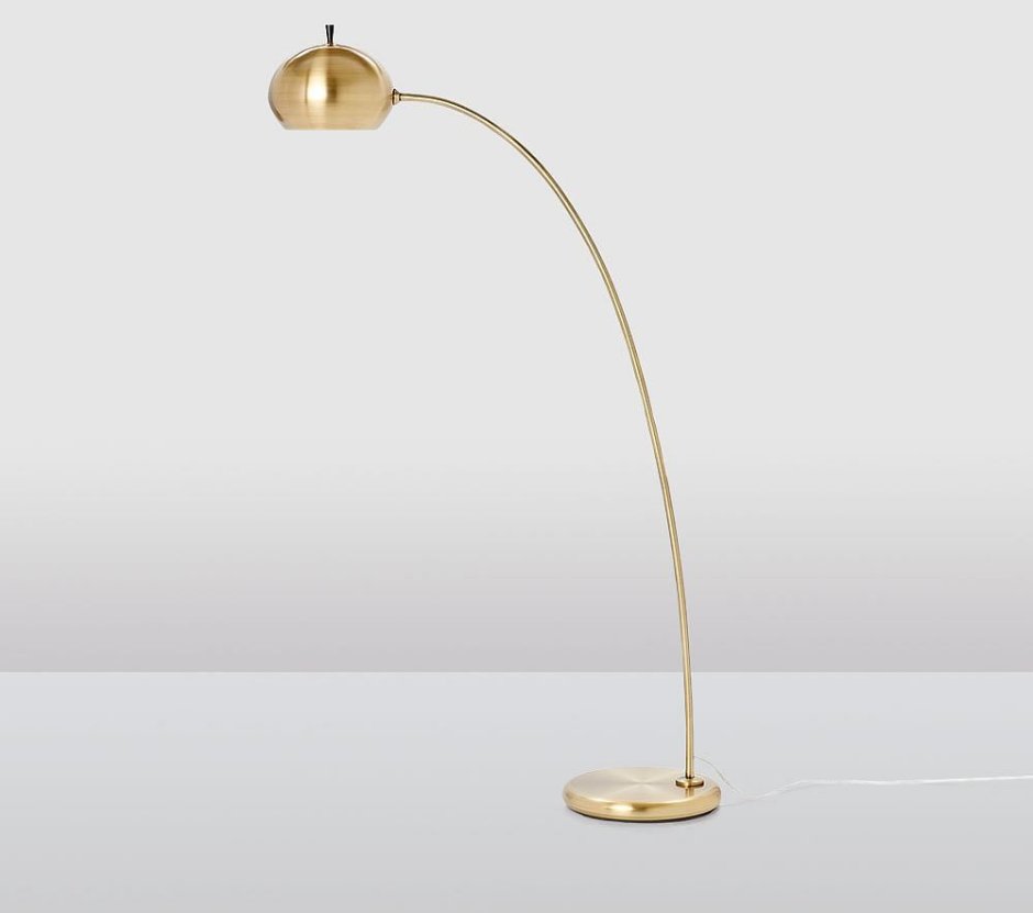 Торшер West Elm золото ги