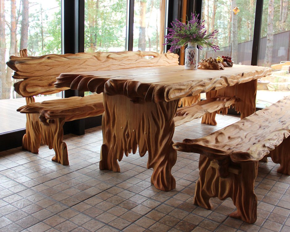 Деревянный столик своими руками