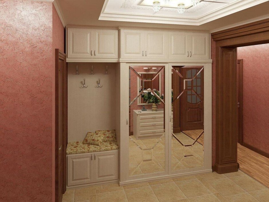 Встроенные шкафы в прихожую
