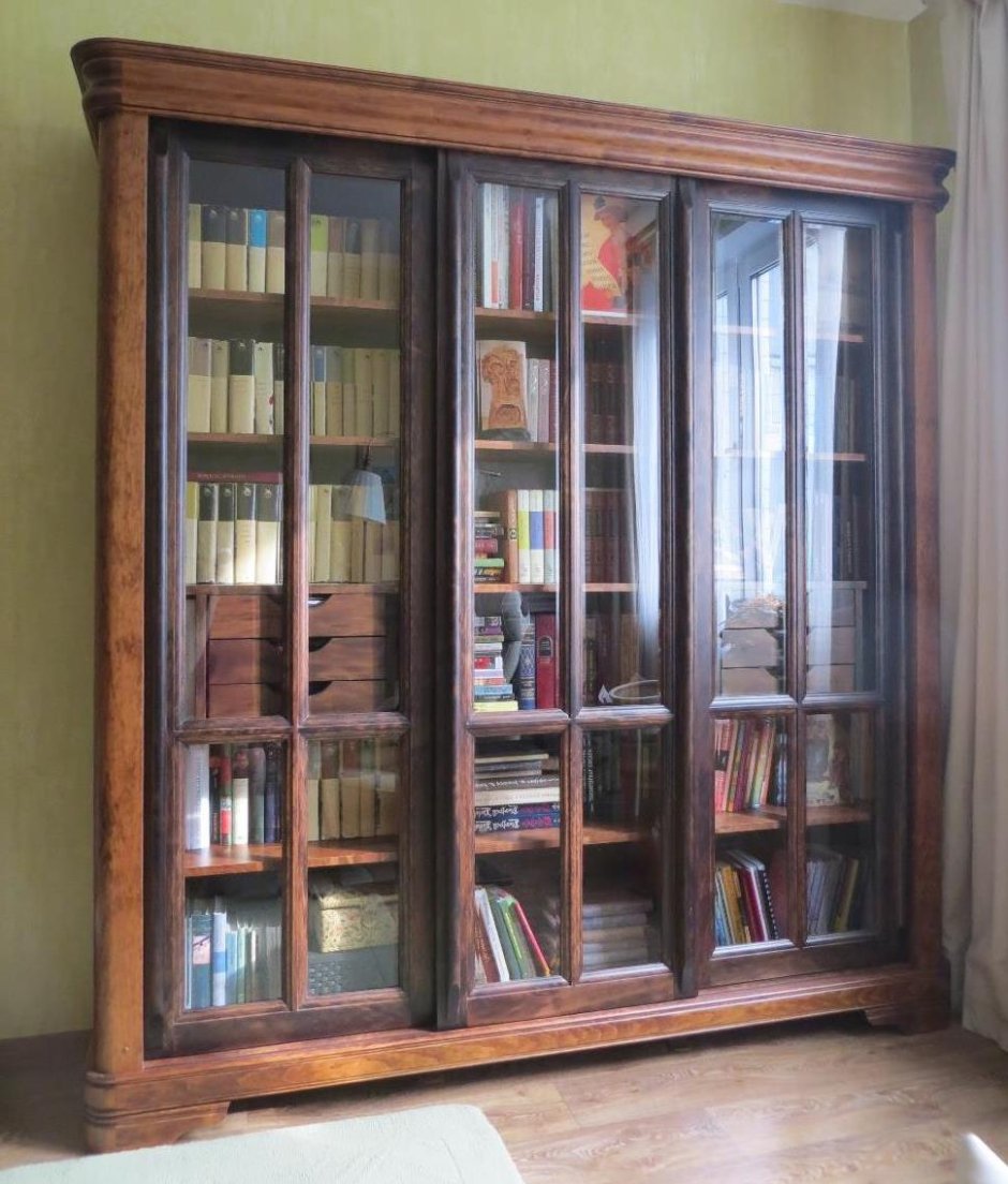 Шкаф книжный Луи Филипп