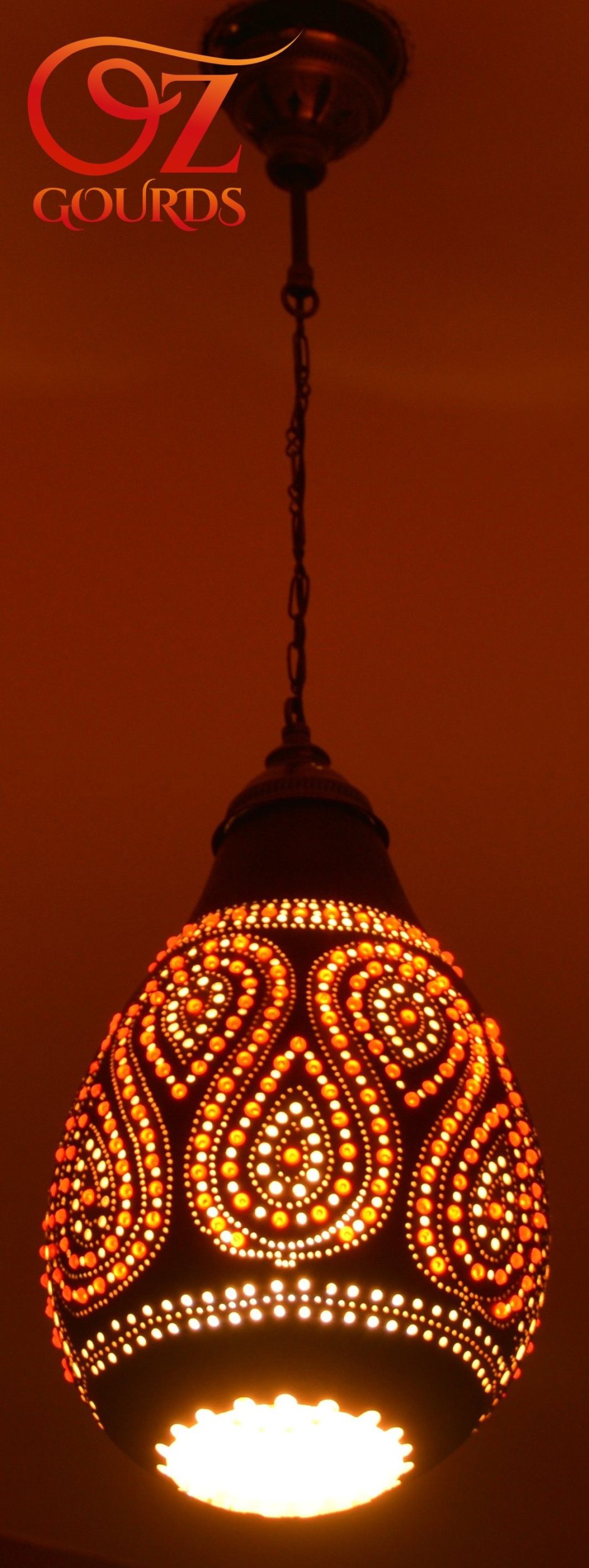 Турецкие светильники современные тыквы