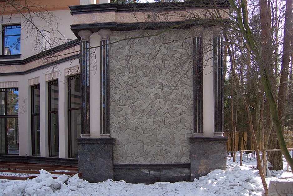 Панно из архитектурного бетона