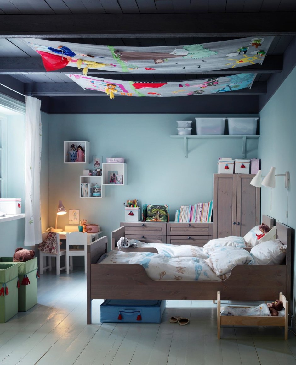 Детская комната в стиле икеа