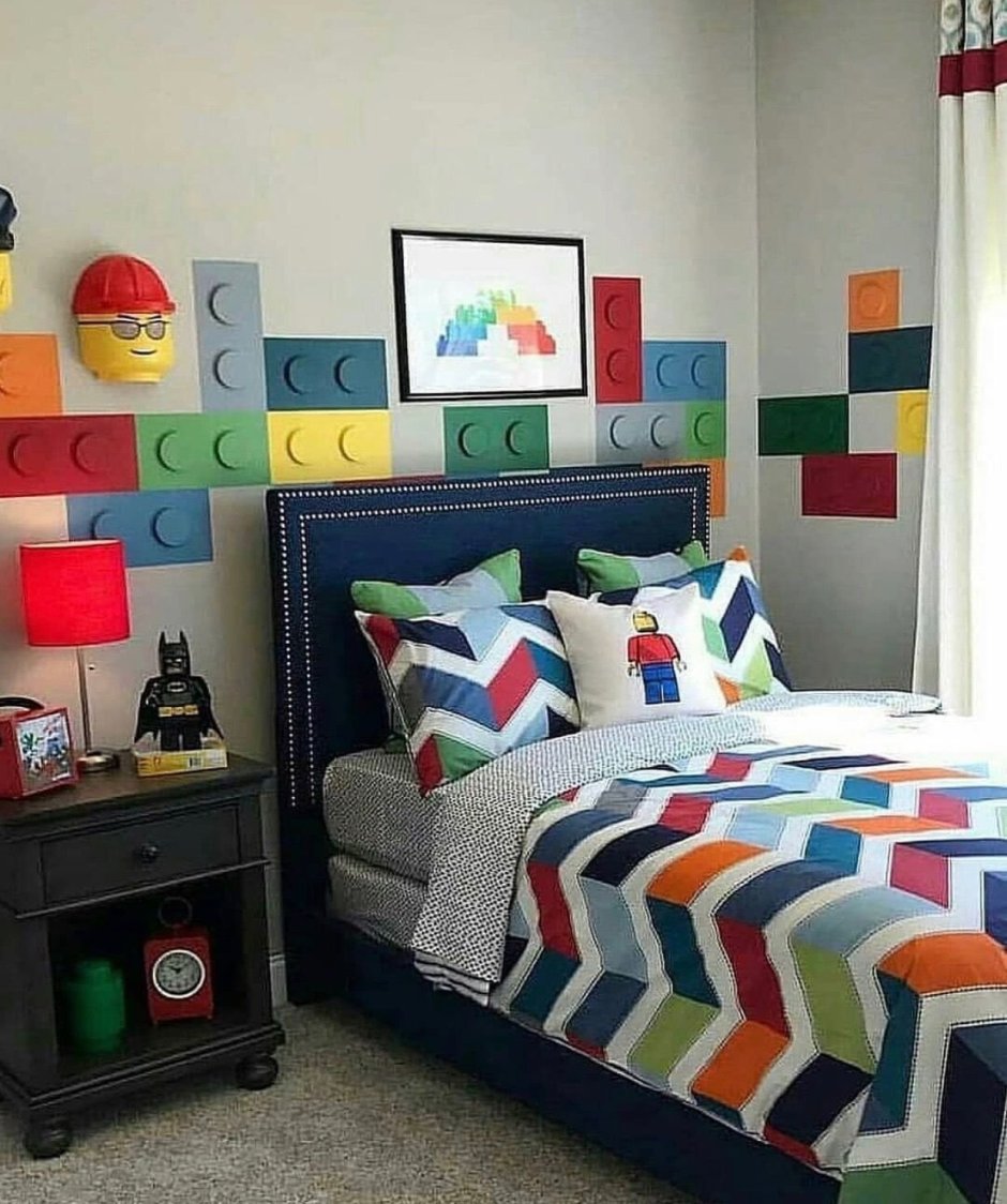 Комната для мальчика лего