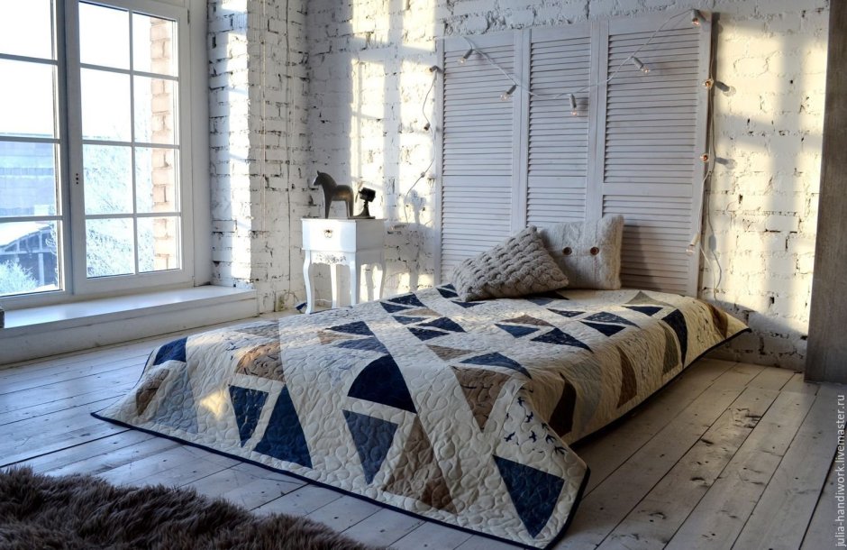 Лоскутное одеяло в скандинавском стиле