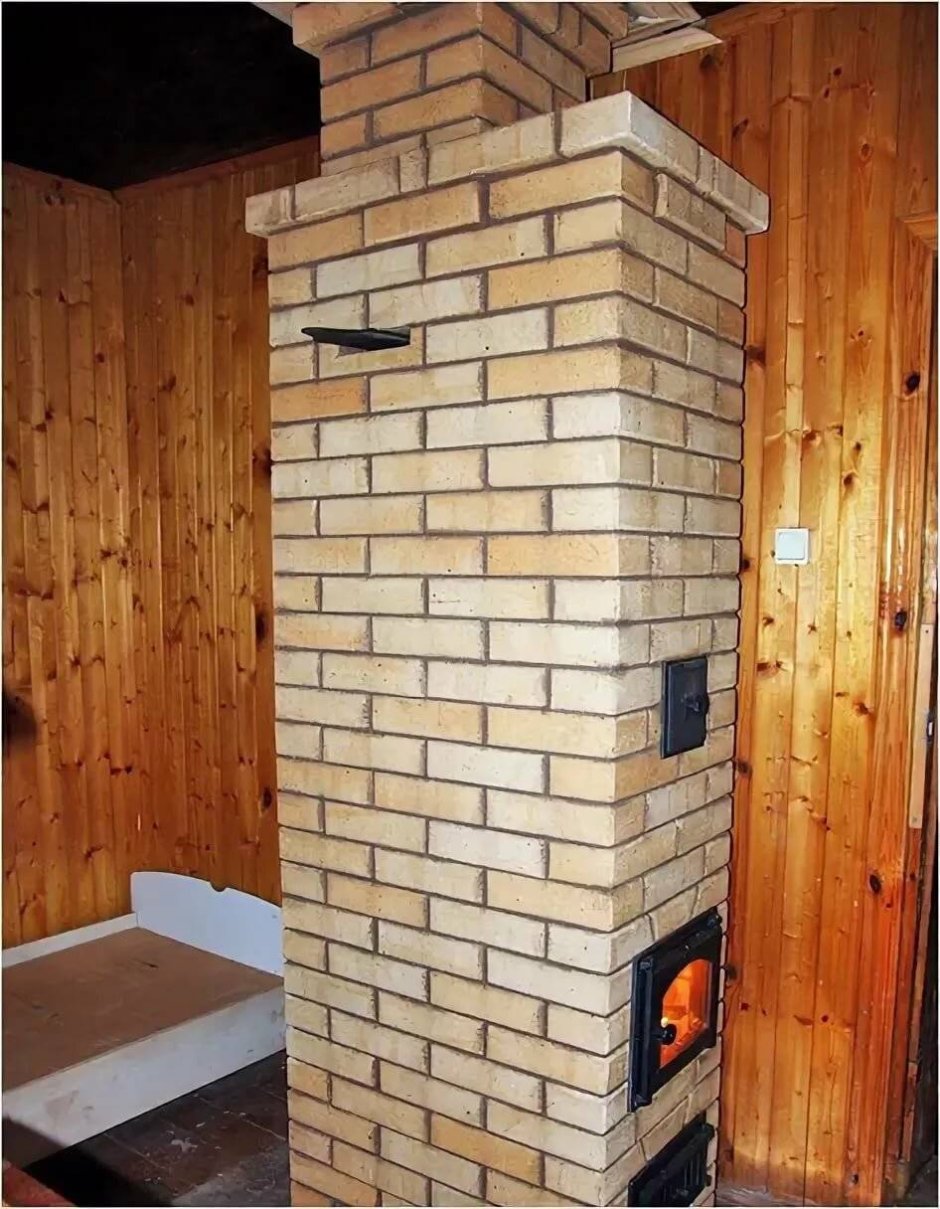Кирпичная печь голландка отопительная