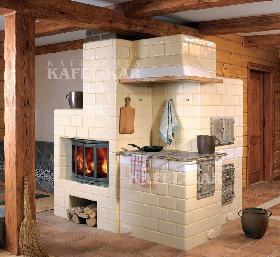 Печь в доме