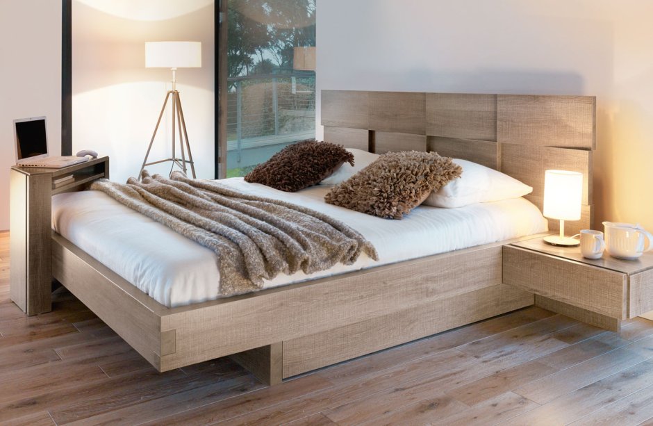 Design Wood кровать Модерн