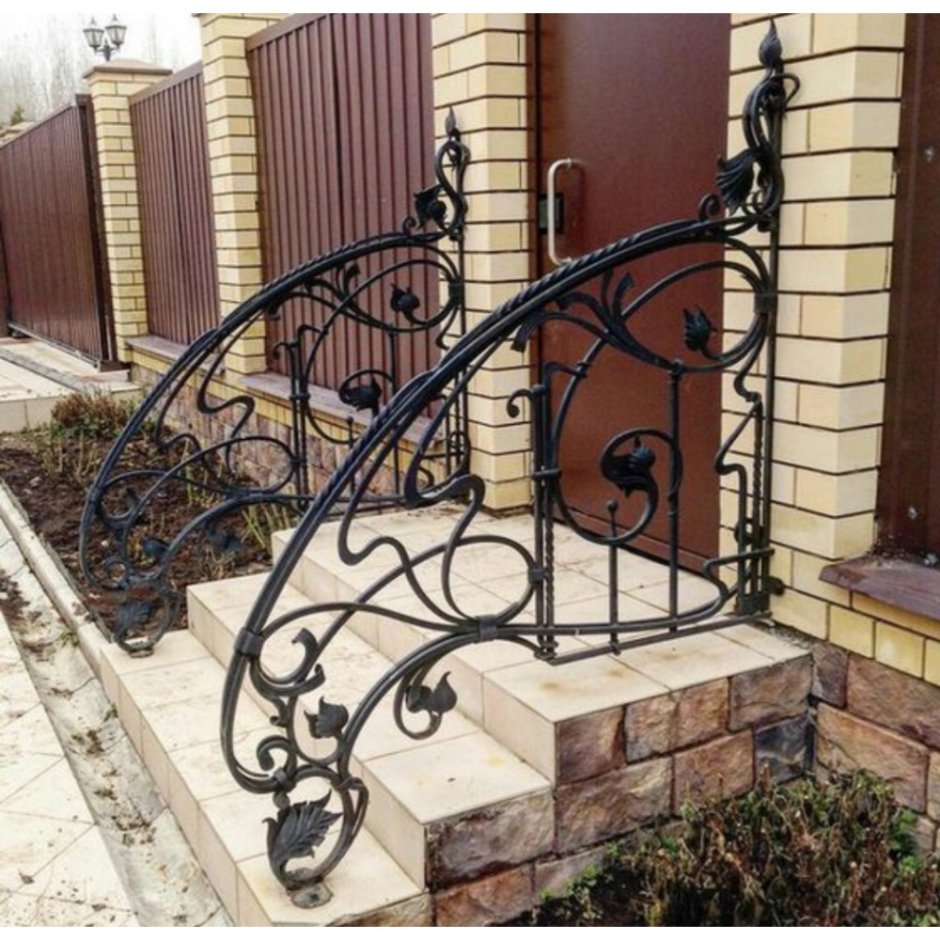 Кованые лестницы для крыльца