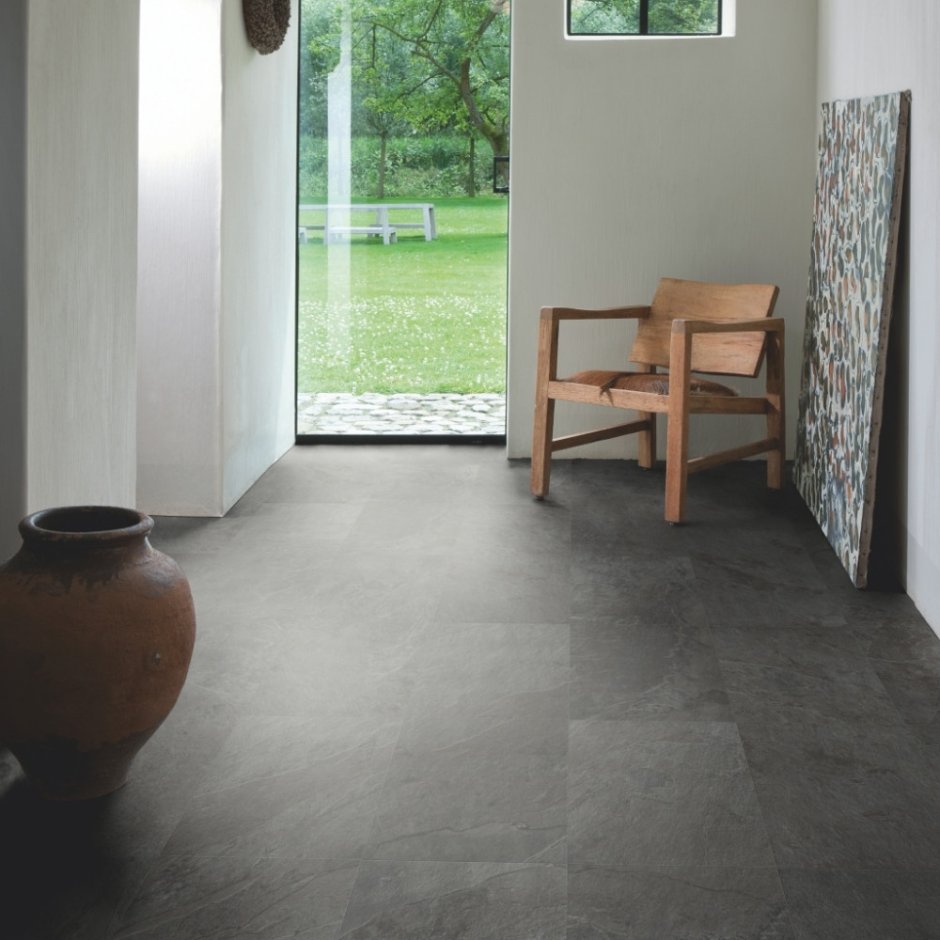 Quick Step LVT (ПВХ) - amcl40035 сланец чёрный