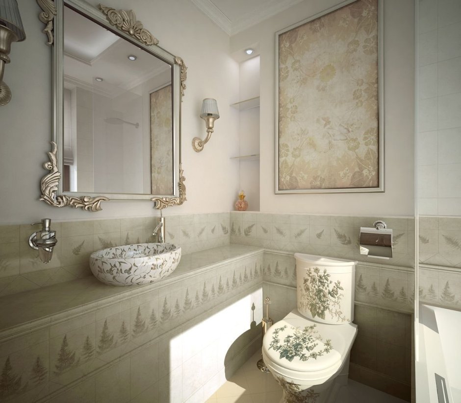 Ванная комната в прованском стиле