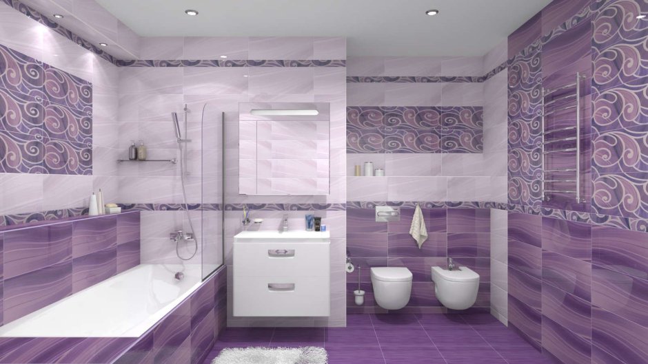Плитка Arabeski Purple PG 03