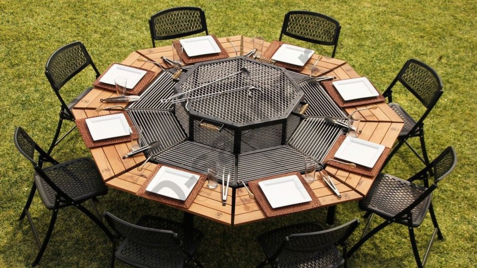 Стол гриль Гай Риччи