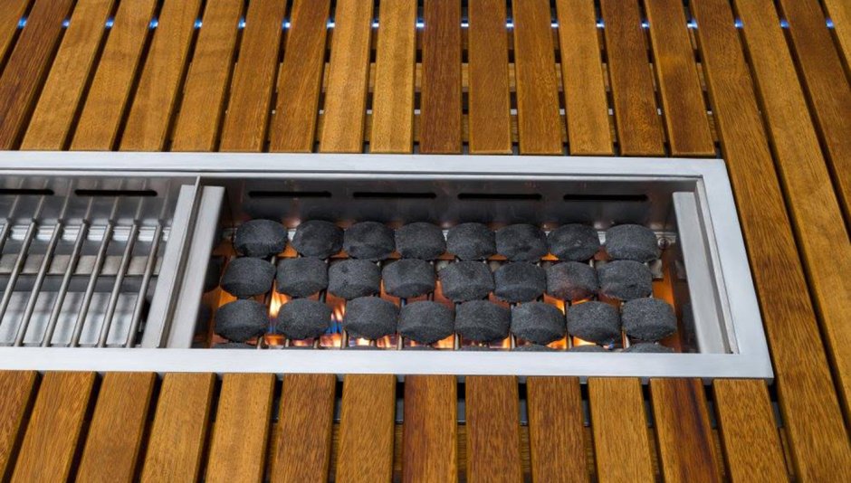 Бездымный гриль стол