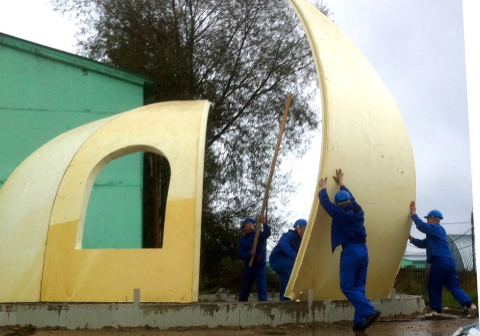 Купольный дом из пенополистирола