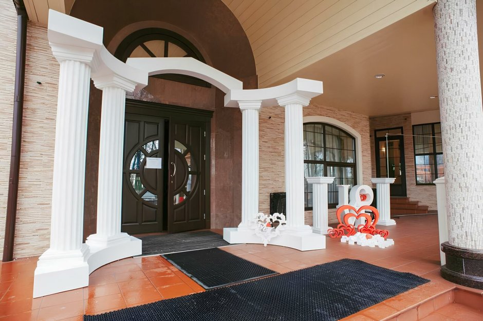 Арка из пенополистирола