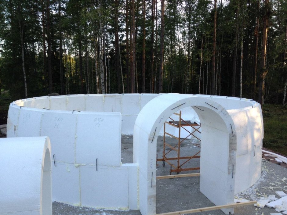 Арочно-купольный дом