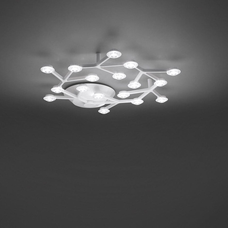 Люстра потолочная Artemide led net 1594010a реплика