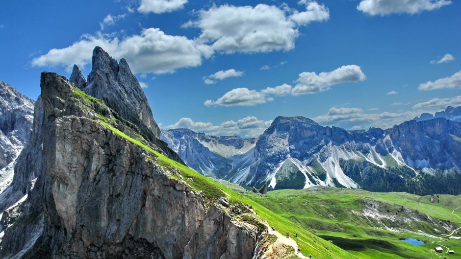 Доломитовые Альпы Италия Seceda