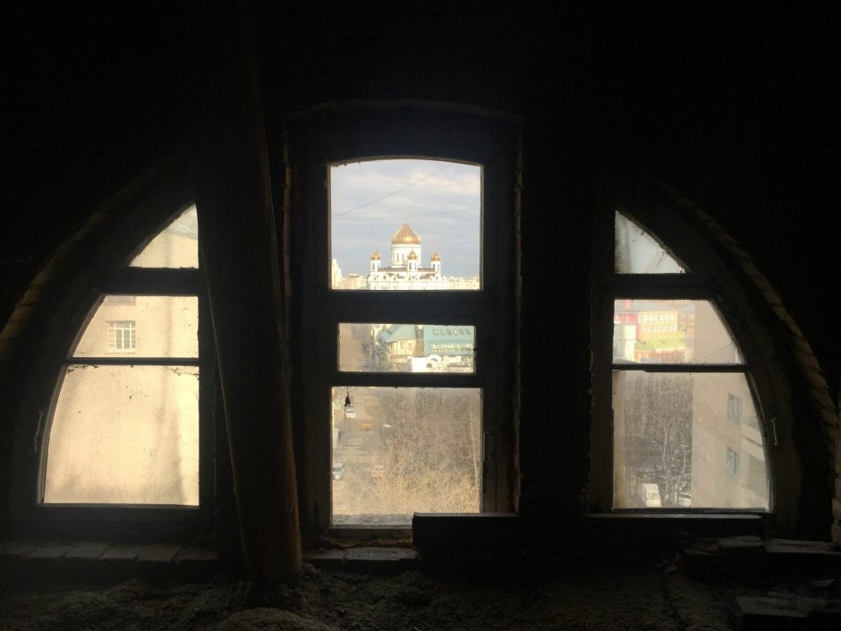 Старое чердачное окно