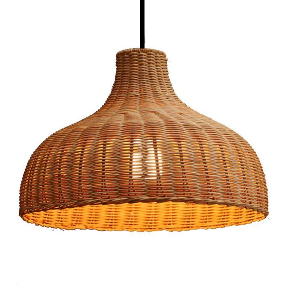 Hanging Rattan Lamp h400 / подвесной светильник из ротанга