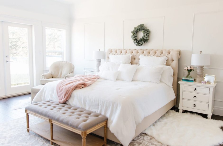 White Bed