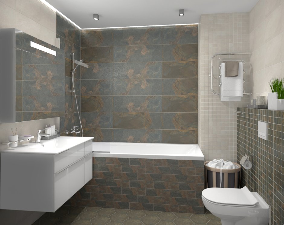 Плитка Kerama Marazzi Рамбла коричневый обрезной 25х75