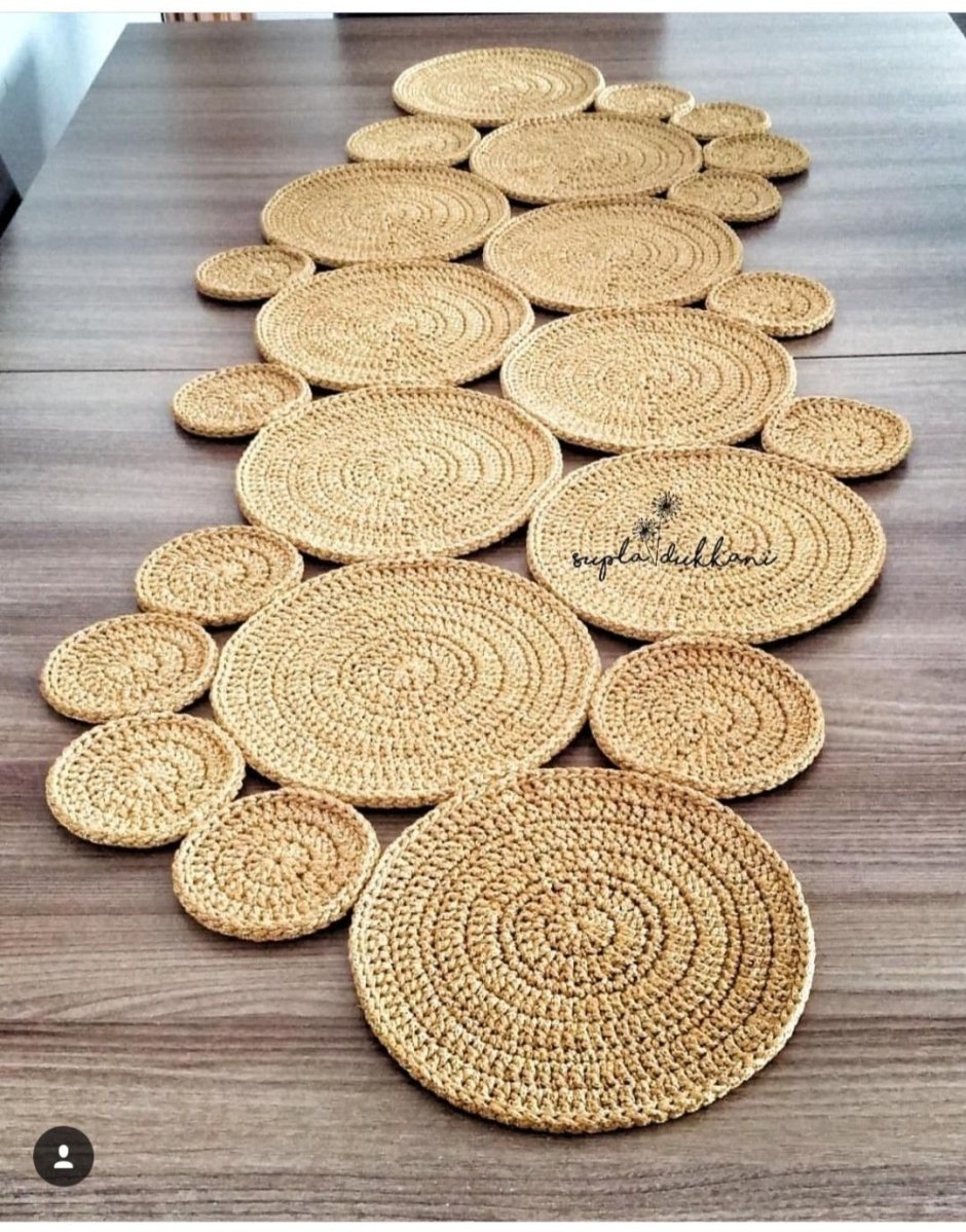 Коврик из шпагата