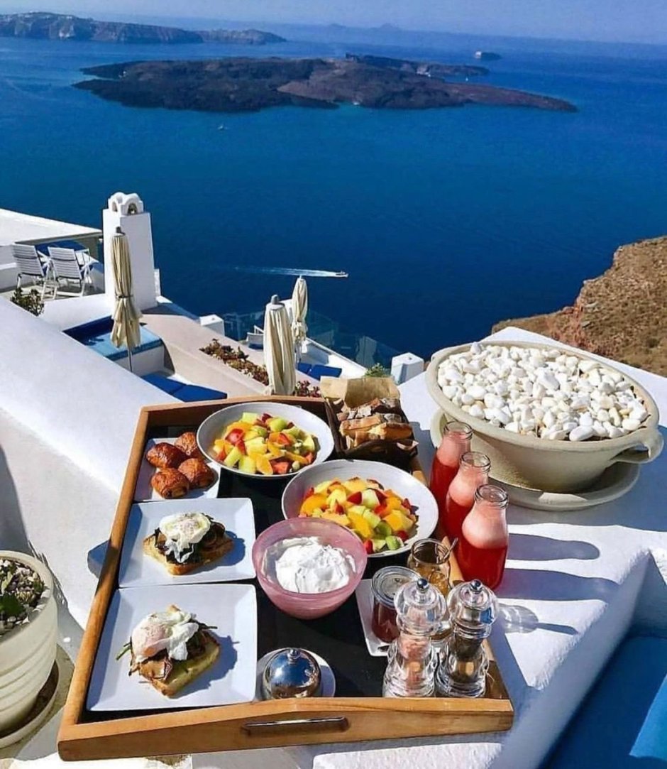 Greece, Santorini завтрак