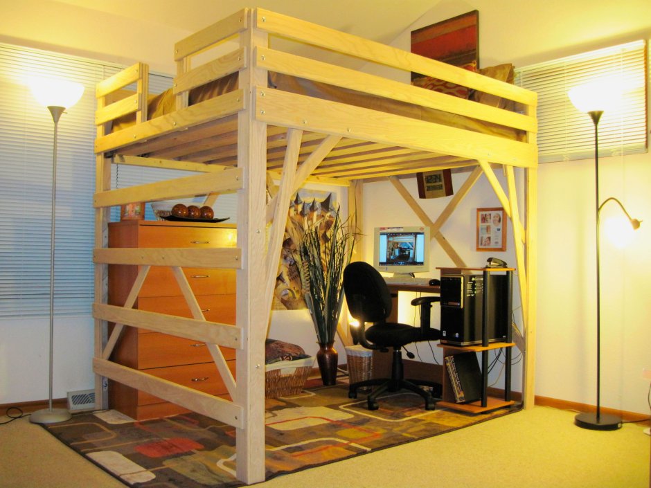 Loft Bed кровать чердак