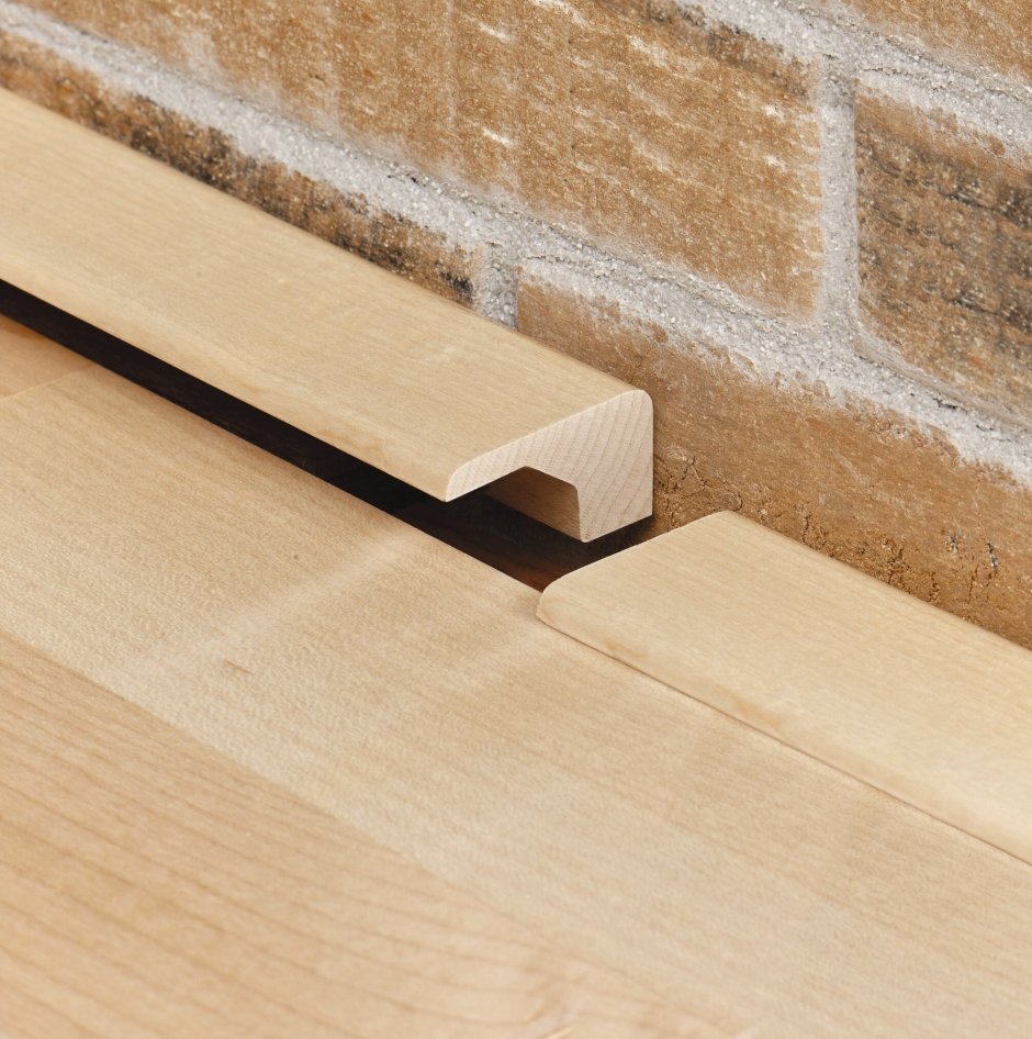 Ламинат без плинтуса